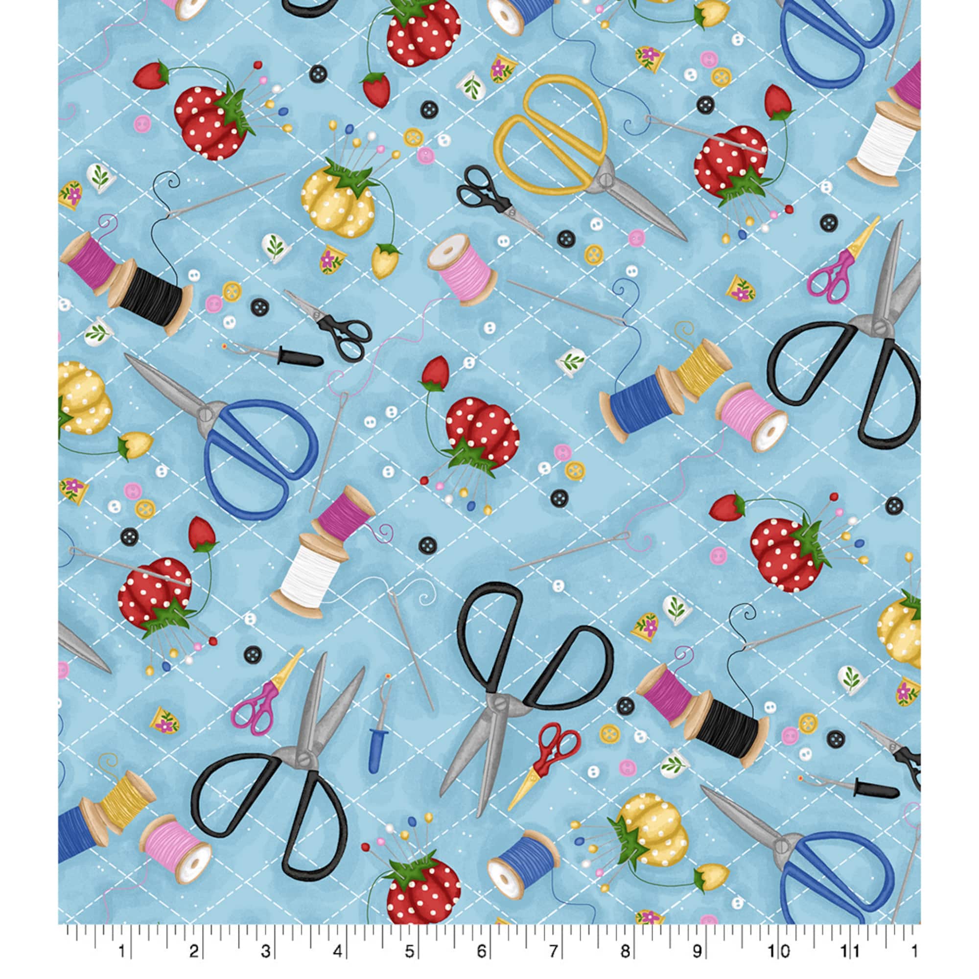 Springs Creative Sewing Tools Toss Cotton Fabric